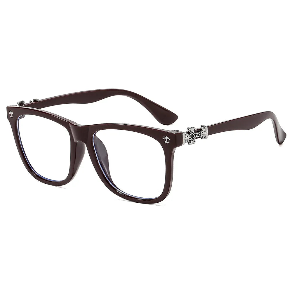 Fashion Glasses Frame Women Anti Blue Light Men Square Eyeglasses Vintage Prescription Eyewear
