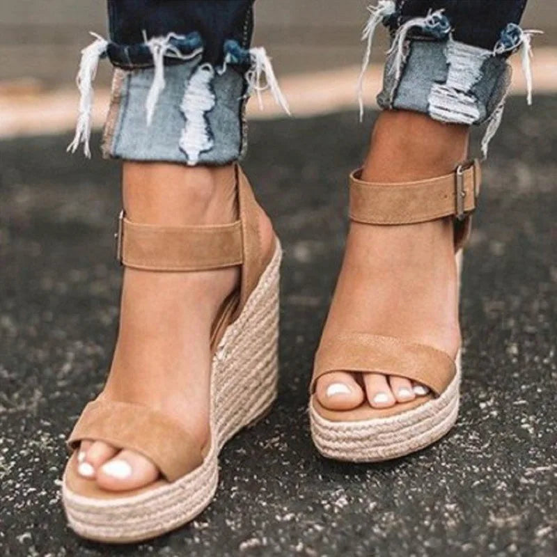 Women's Sandals Fashion Casual Wedge Sandal Outdoor Comfort Sport Sandal Designer Platform Sandals for Women High Heel Sandalias