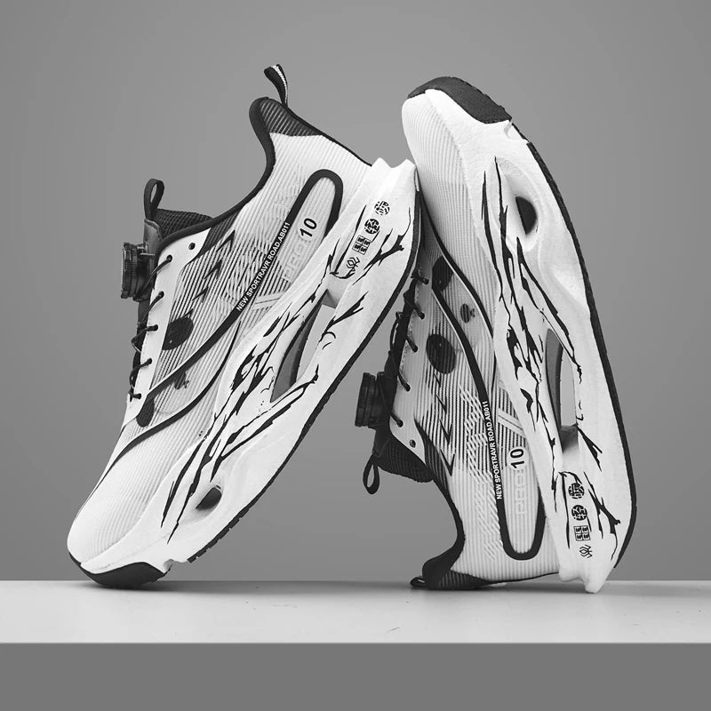 Men's Sports Shoes Carbon Plate Running Shoes Male Marathon Sneakers Racing Shock-absorbing Athletics Training Shoes for Women