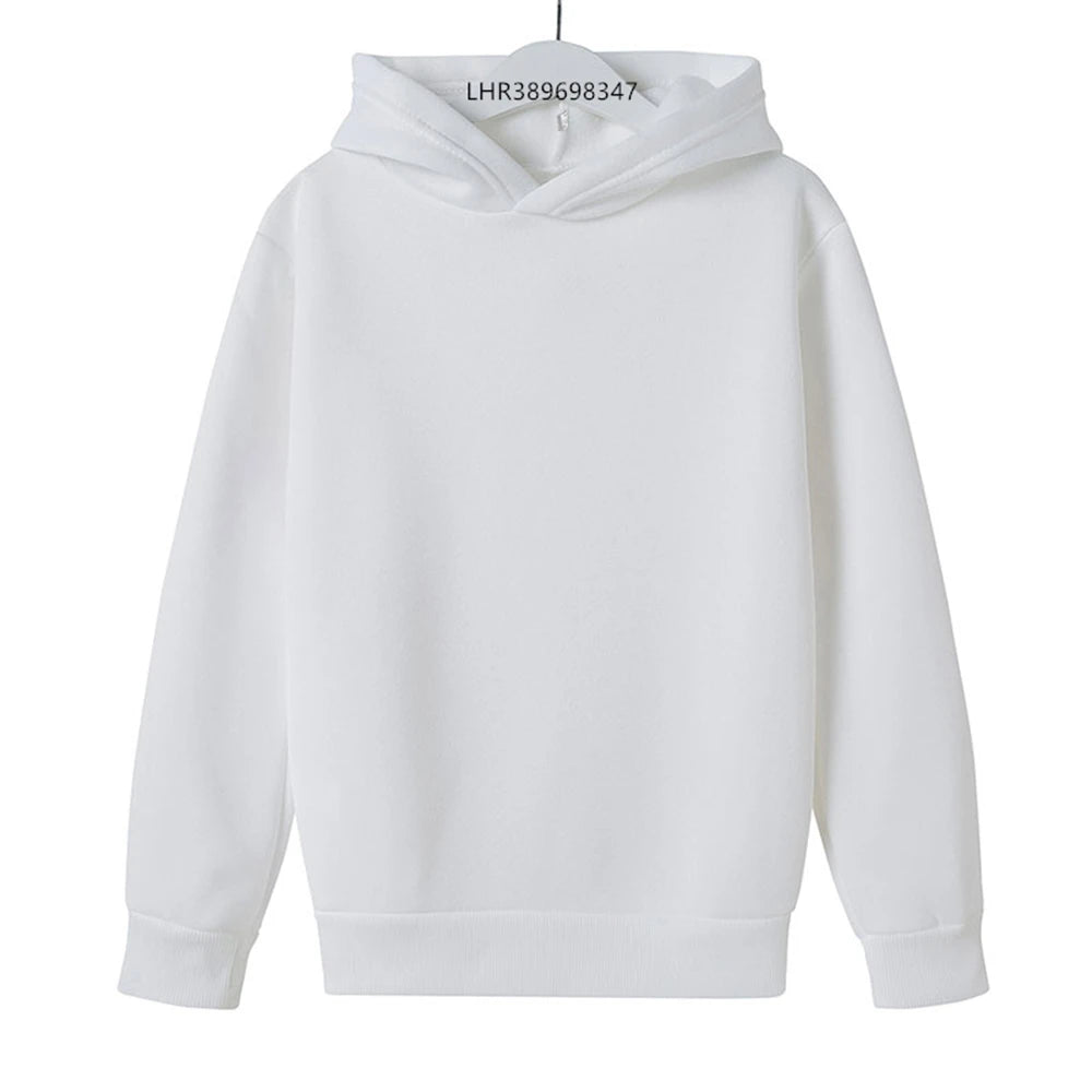 Boy Girls Clothing Hoodie Tops Suitable Age 3-12 Children's Sweatshirt Fashion Pink Black White Red Yellow Spring Autumn Coat