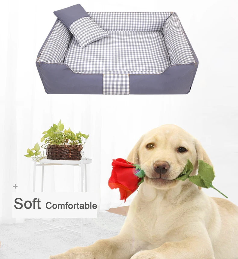 Bed For Dog Cats Puppy House Kennel For Indoor Dogs Small Medium Cat Pet Sofa Sleeping Bed Furniture Pet Supplies Accessories