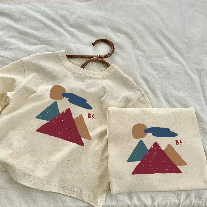 Kids Undershirts Spring New 2025 Long Sleeve Cotton Fashion Korean Casual Simple Style