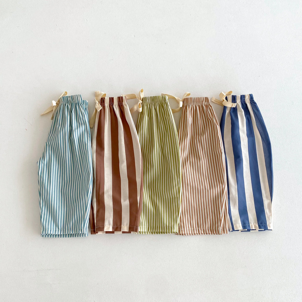Fashion Striped Trousers For Children's Clothes Summer Thin Loose Casual Kids Harem Pants Toddler Costume Boys Girls Long Pant