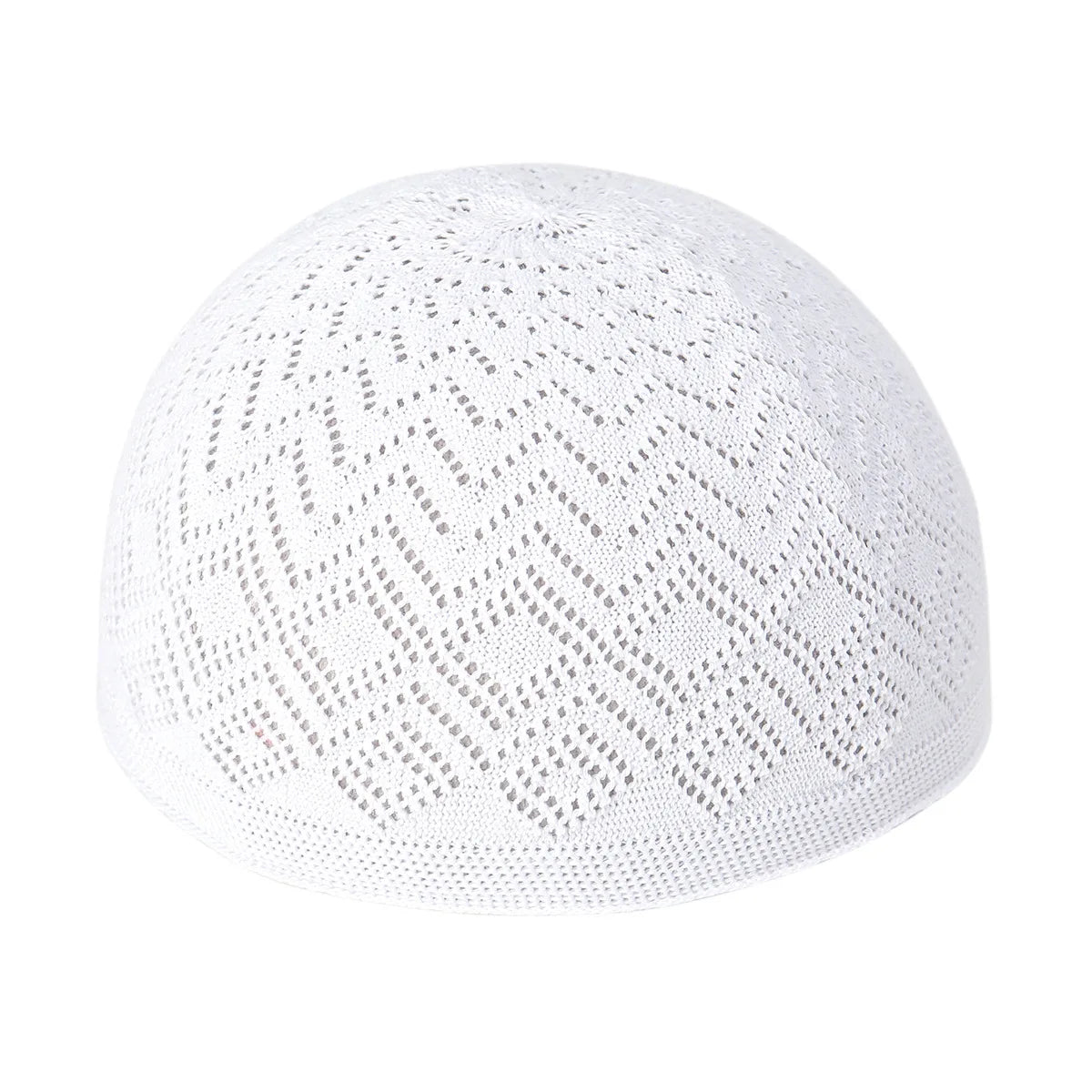 Muslim Men Knitted Prayer Hats Islamic Kufi Taqiya Takke Peci Skull Cap Jewish India Caps Musulman Arab Men's Kippah Homme Hat