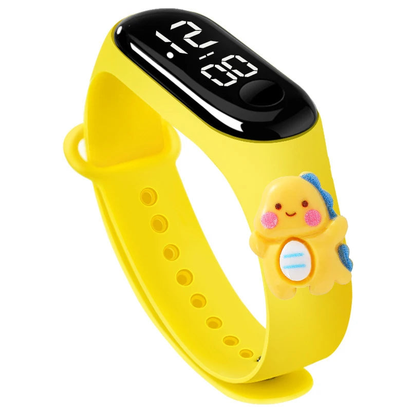 Fashion Children Watches For Boys Girls Electronic Bracelet Sports Touch LED Cartoon Doll Kids Watch Women Waterproof Clock
