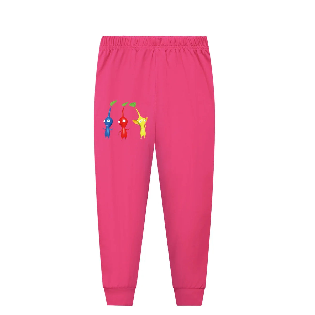 Newest PIKMIN 4 WIKI Costume Kids Cartoon Pajama Sets Baby Girls Long Sleeve Tops Pants 2pcs Set Teenager Boys Casaul Sleepwear