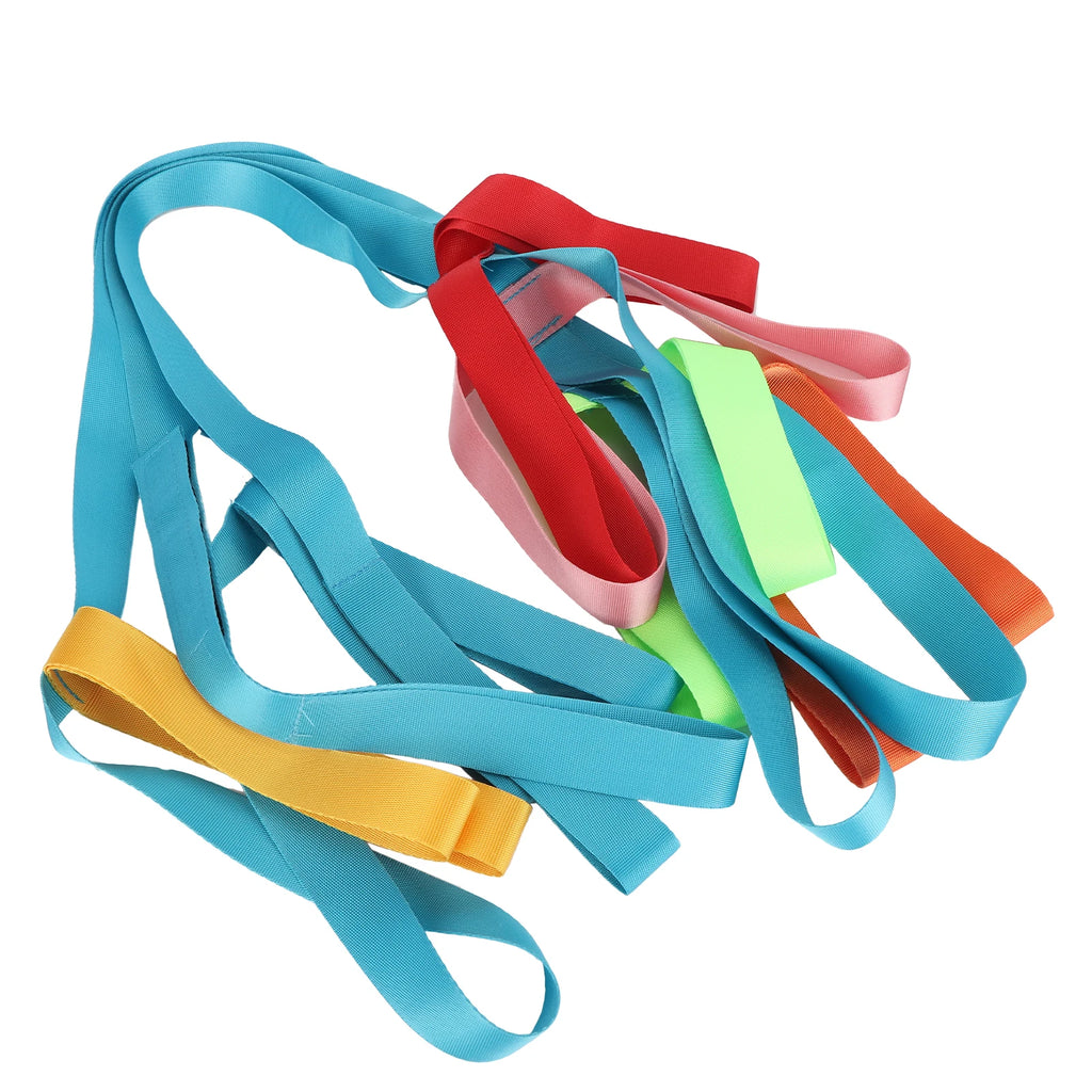 Kids Safety Line Rope Kids Walking Rope Anti‑Lost Colorful Handles Children Safety Line Rope for Preschool Daycare
