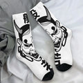 Men's Socks Hannya Mask Stockings Winter Elegant Medium Soft Socks Graphic Outdoor Non-Slip Socks