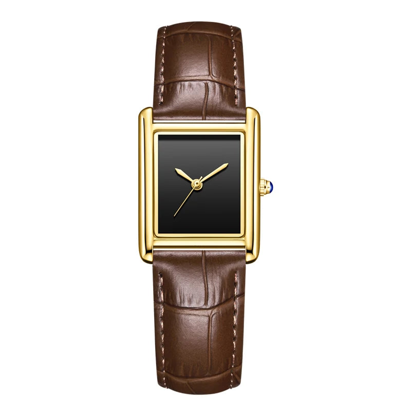 Reloj Top Brand Couple's Watches for Men and Women New Fashion Leather Strap Waterproof Quartz Wristwatch Gifts Drop Shipping
