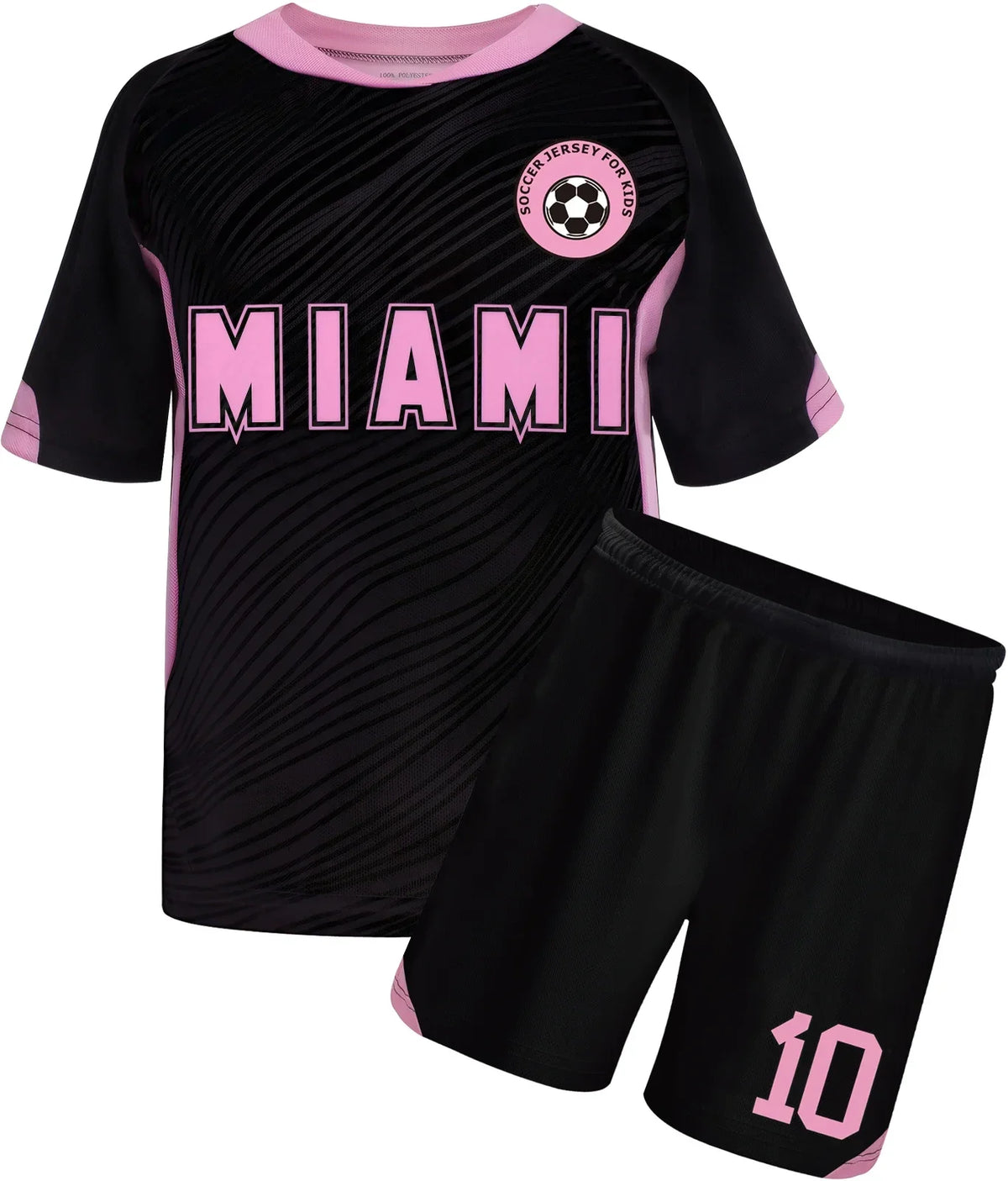 Soccer Jerseys Kids Ro_nal_do7#10 Football Sports Fan for Boys Girls Youth Soccer Shirts and Shorts Set for 4-14 Years