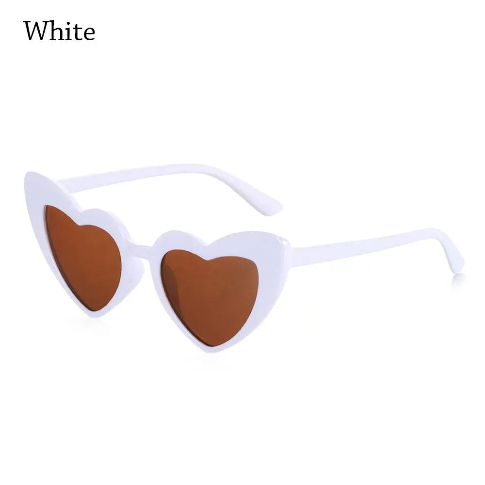 Kids Sunglasses Boy Girls Heart Shaped Sun Glasses Trendy All-Match Baby Sunglasses Children Fashion Shade Eyewear Oculos De Sol