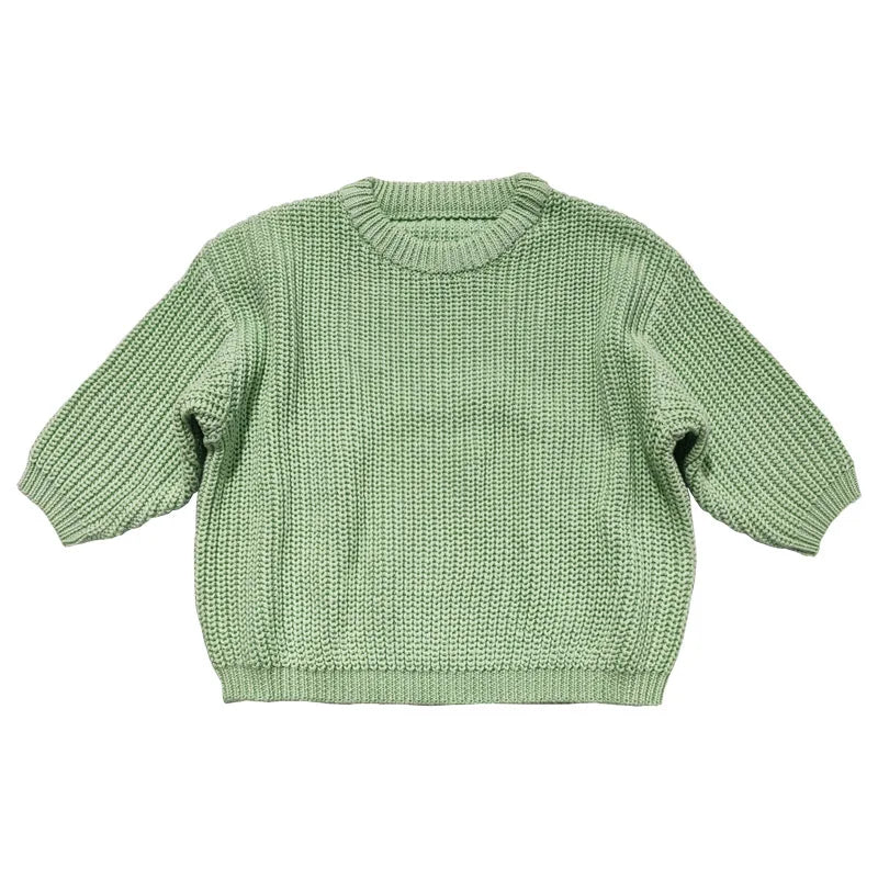 Custom Sweater Crewneck Pullovers For Kids Embroidered Exquisite Design Baby Shower Gift Personalized Unique Name By Hand-made