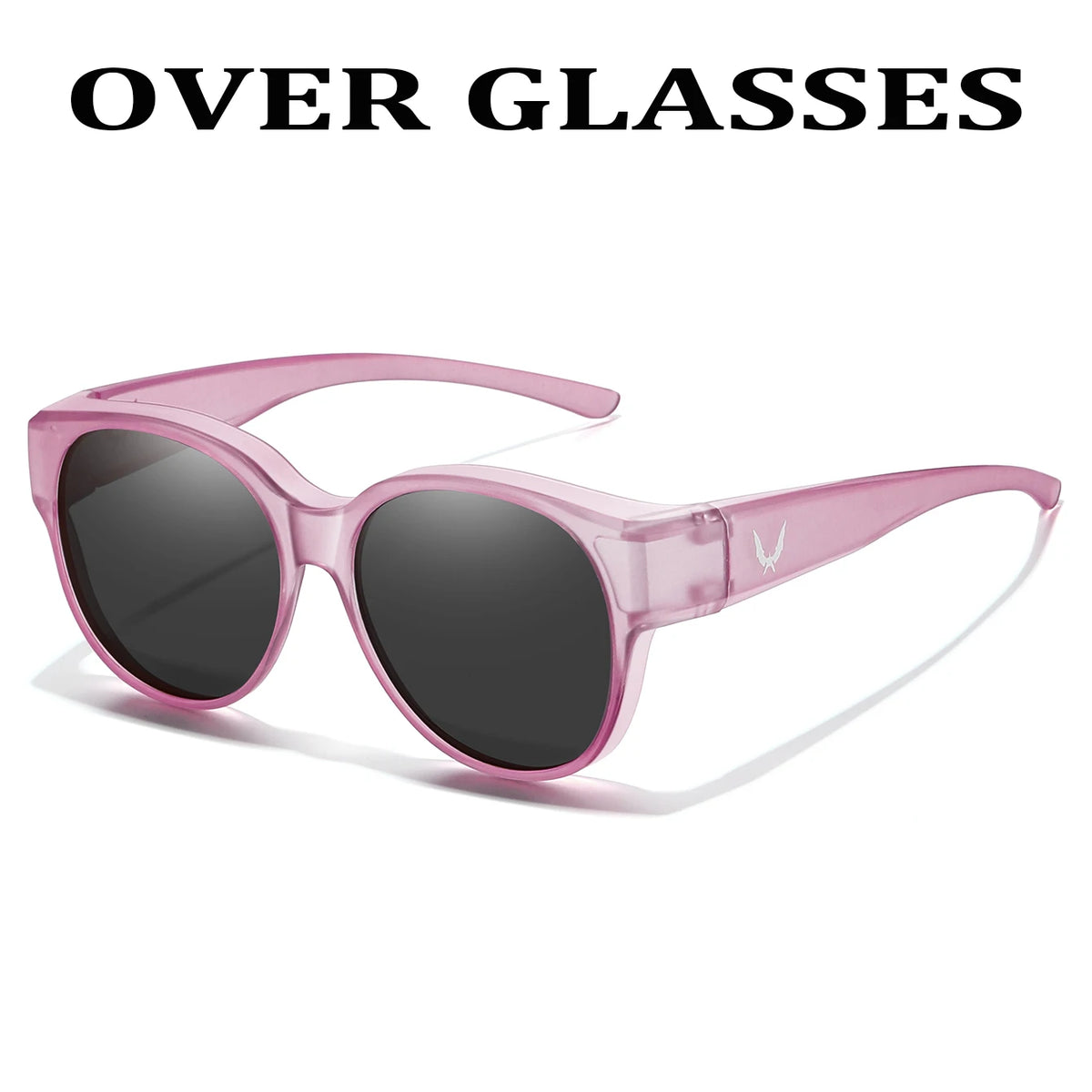 Men and Women's Fashion Round Over Sunglasses Daily Wear Cycling Shopping Fishing Running Glasses Unisex UV400 Eyewear