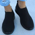 Women's Sports Shoes White Sneaker Shoes For Woman Slip on Breather Sneakers Women Casual Shoes Flats Casual Sneaker Lightweight