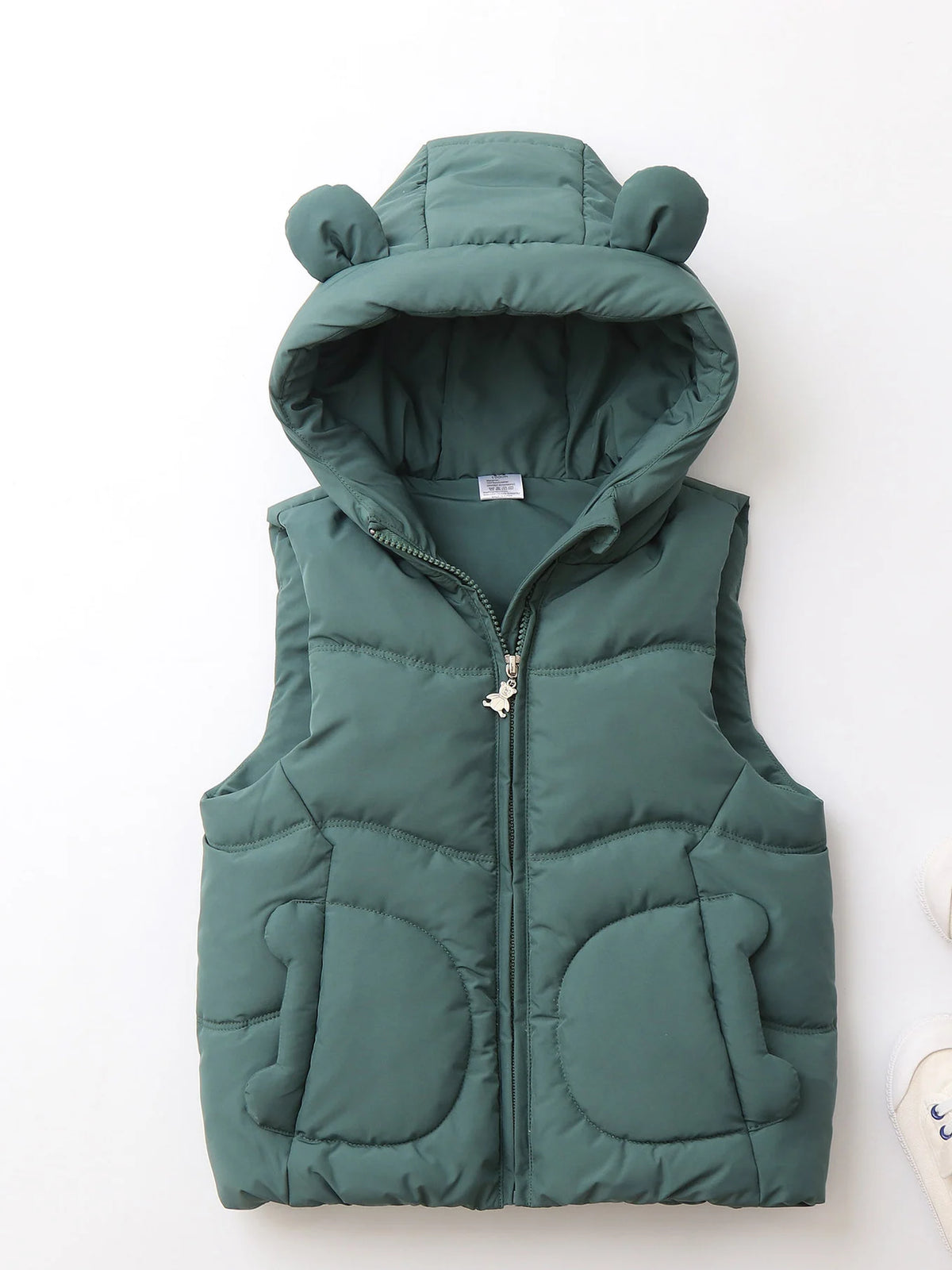 1-4Y Winter Kids Clothes Thicken Lining Boys Waistcoat Windybreaker Girls Paddded Jacket Chidren Outfit