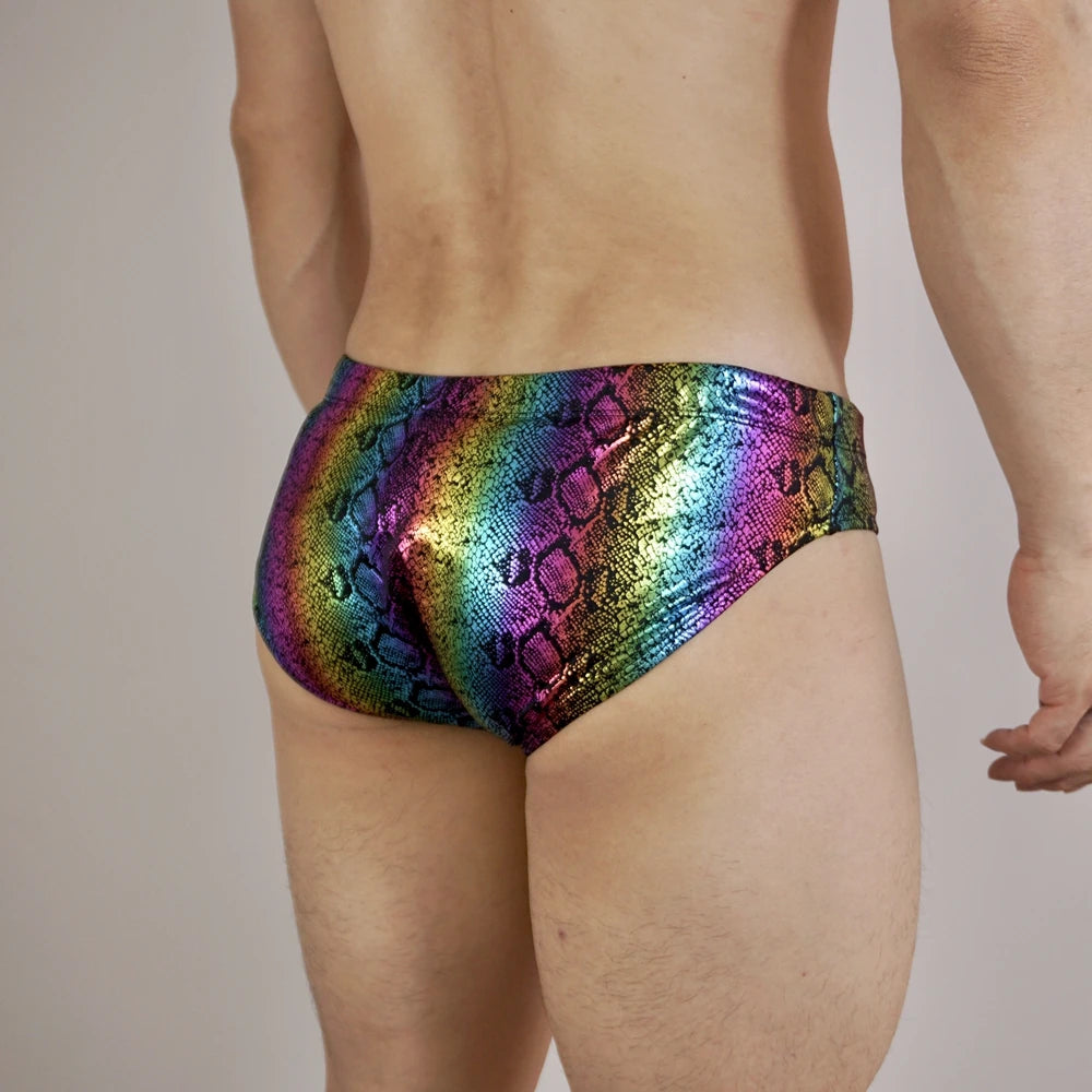 Men Swimwear Sexy Male Swimming Brief with Removable Padded Pad Swimwear Push Up Swimsuit Trunks Men Swim Tanga or As Underwear