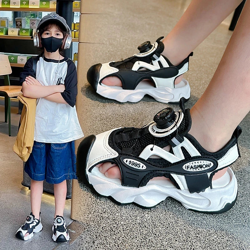 New Children Sandals Kids Summer Sneaker Breathable Lightweight Sports Sandals for Boys Girls Outdoor Beach Shoes for Kids