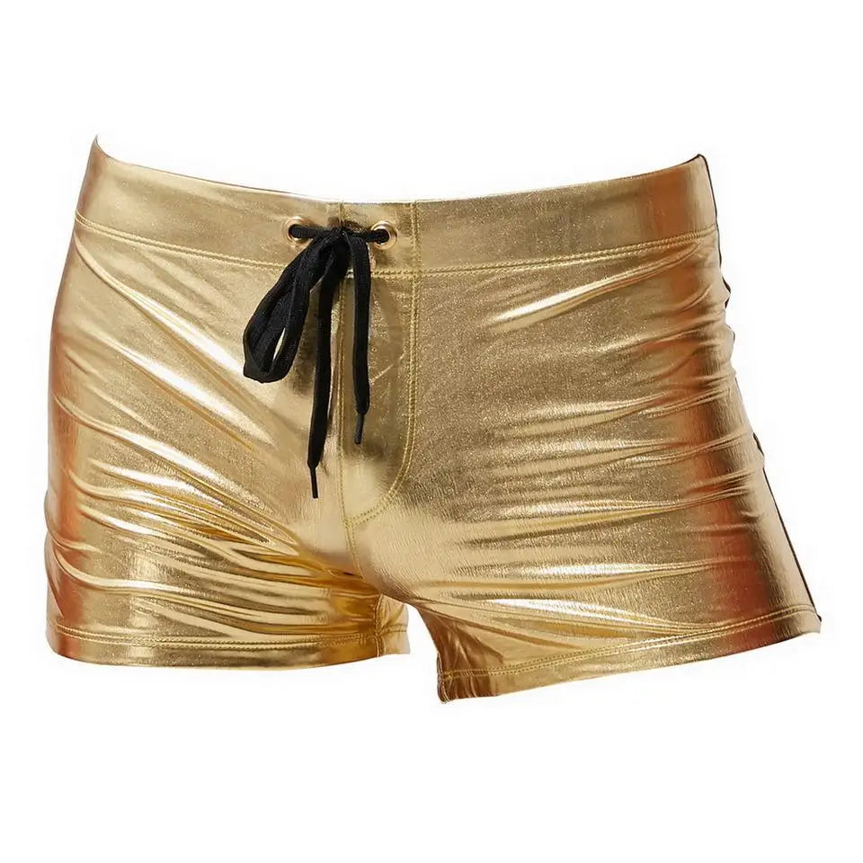 GANYANR Swimwear Men Swim Briefs Gay Swimsuit Sexy Swimming Trunks Beach Shorts Homens Bikini boardshorts quick dry surf wear