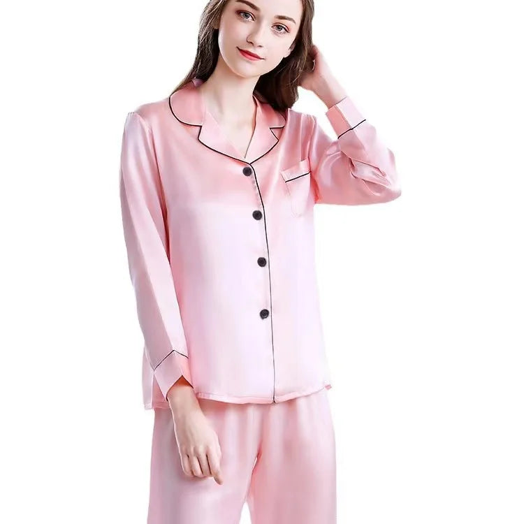 Personalized Pajamas Set, Couple Pajamas Set Customized Satin Pajamas Bachelorette Wedding Party Valentine Anniversary Gift Pjs