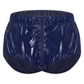 Swimwear Mens Waterproof  Zipper Front Swim Shorts Adaptive Diaper Cover Underwear Front Zipper Briefs Swimwear Swimming Trunks