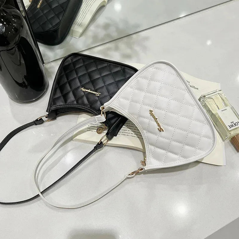 Ladies' retro shoulder bag, armpit bag, crossbody bag with fashionable design