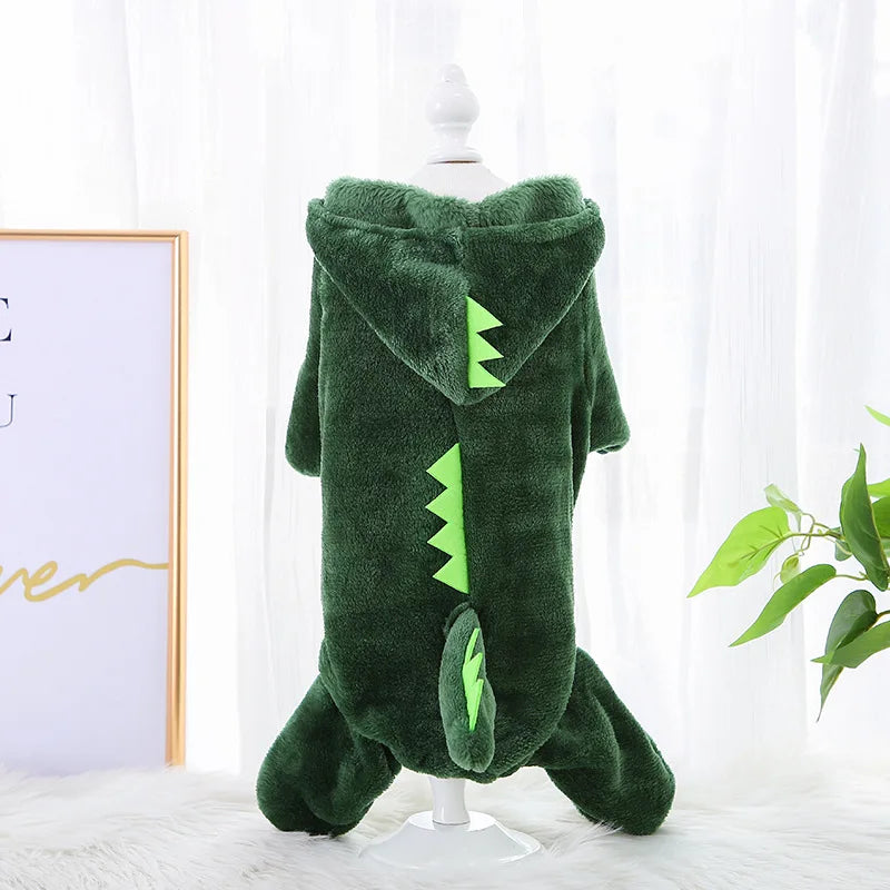 Pet Dog Clothes Warm Soft Fleece Dogs Jumpsuits Pet Clothing for Small Dogs Puppy Cats Hoodies Chihuahua Yorkshire Costume Coats