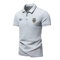 New Mens Embroidered Polo Shirts Summer Short Sleeve Shirt Luxury Top Casual Lapel T-shirt Breathable Lightweight T Shirt Homme