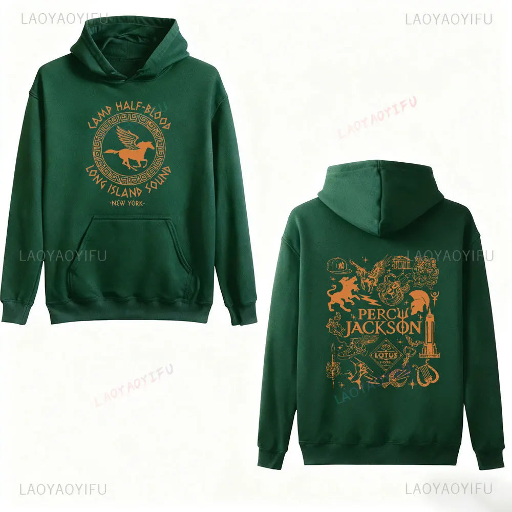 Unisex Camp Halfblood Sweatshirt Camp Half Blood Hoodie Camp Half Blood Chronicles Branches Sweater Percy Jackson Sweatshirt