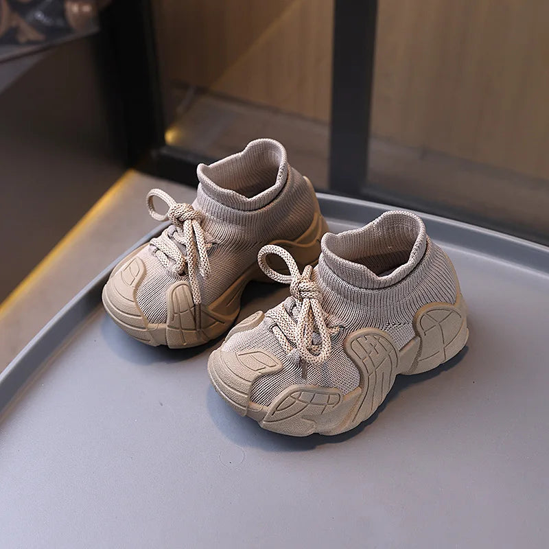 Sneakers Kids Girl Casual Shoes Children's Boy Child Sneakers Sports Shoes for Girls Spring  Autumn Breathable Small Baby Socks
