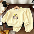 Kids Cartoon Printed Hoodie Loose Pants Two Piece Set Fashion Casual Costume Child New Design Tops Pants Long-sleeved Tracksuits