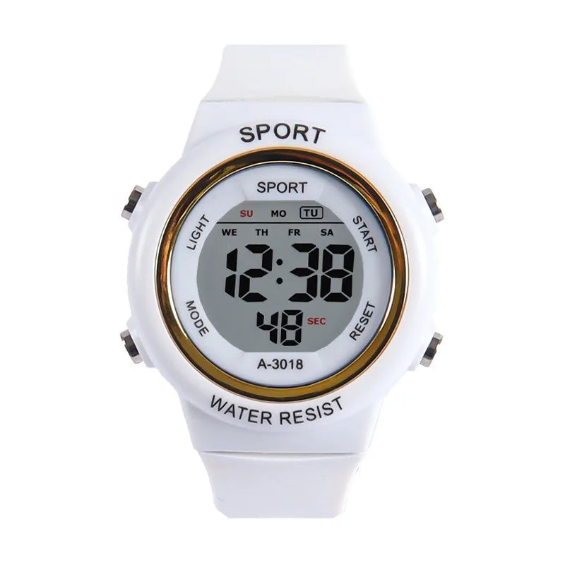 Teenagers' student watches, children's boys' and girls' watches, multifunctional digital electronic watches