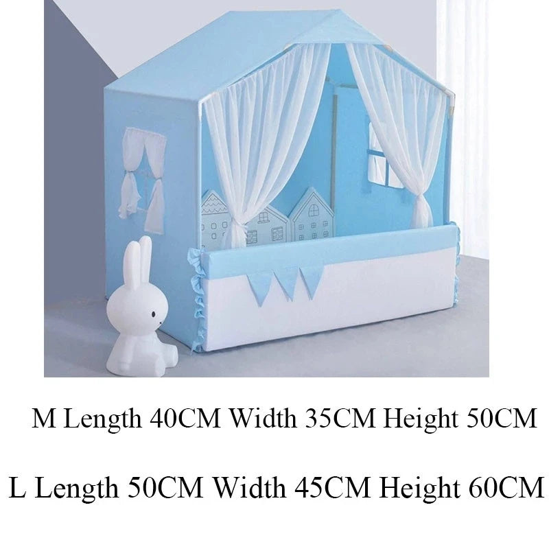 Cute Pet Cat Bed Detachable Pink Cat Tent House Dog Bed Comfortable Indoor Kitten Princess Mattress Dog Kennel Pets Supplies
