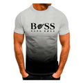 Summer Men's Clothing Whatever Print Short Sleeve Men Trend Products Sports Top Gym Tee Quick Dry T Shirt Male Gradient T shirts