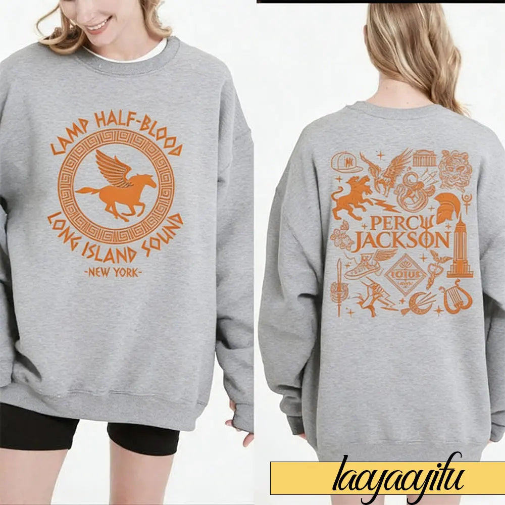 Unisex Camp Halfblood Sweatshirt Camp Half Blood Hoodie Camp Half Blood Chronicles Branches Sweater Percy Jackson Sweatshirt
