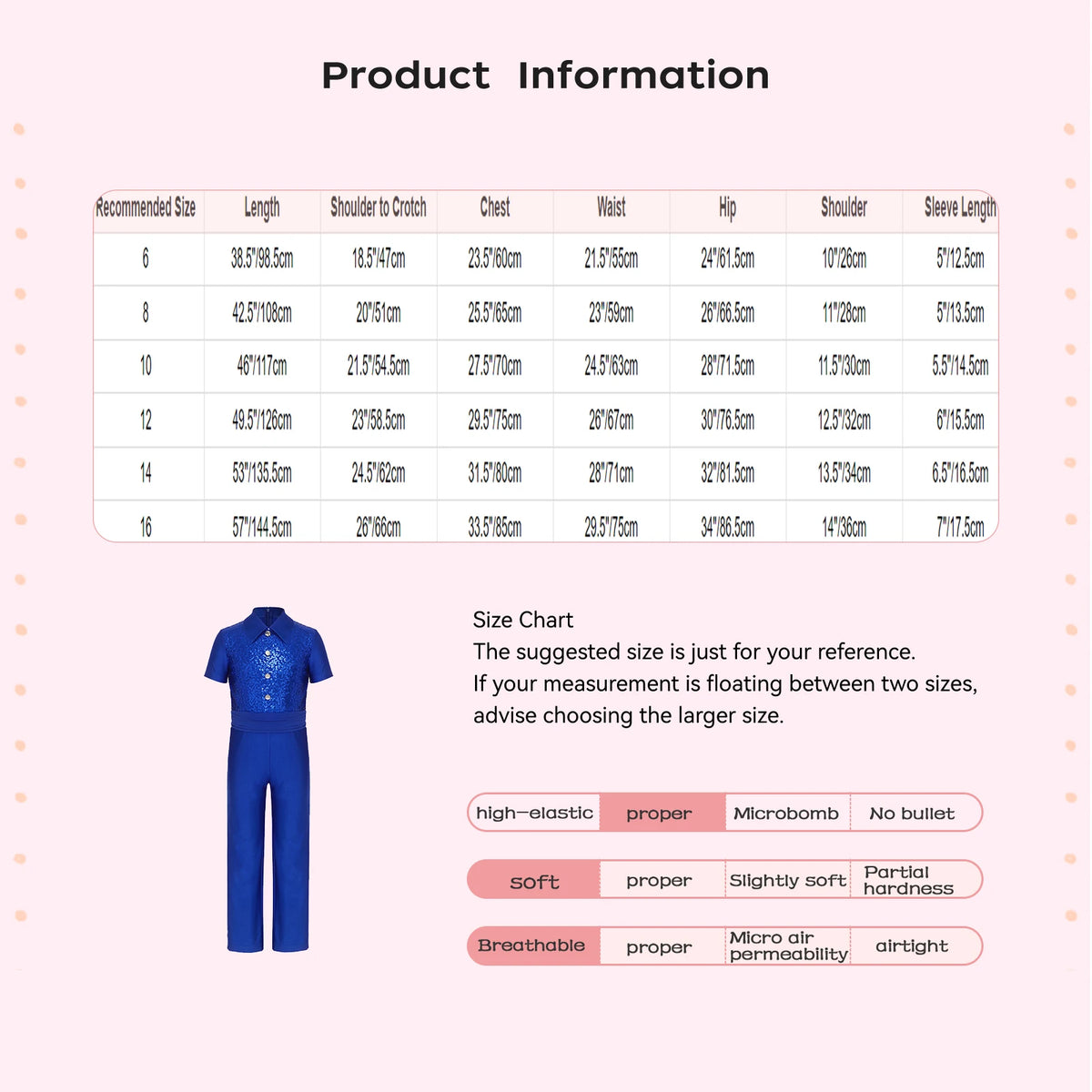 Kids Boys Ballroom Jersey Ballet Latin Jazz Dance Jumpsuit Sequins Long Pants Bodysuit 60s 70s Disco Stage Performance Clothes