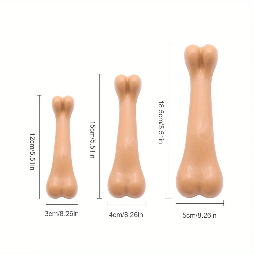Pet Artificial Bone Chew Toy, Teeth Grinding,Dog Interactive Training Toys, Suitable for Large, Medium and Small Dogs