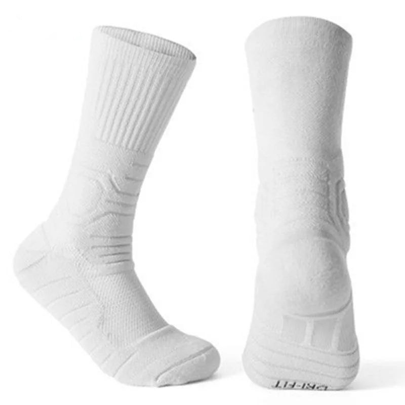 Women Professional Basketball Sock Long Tube Sports  Men Thickened High Towel Sweat-absorbent Non-slip Breathable Elite W100