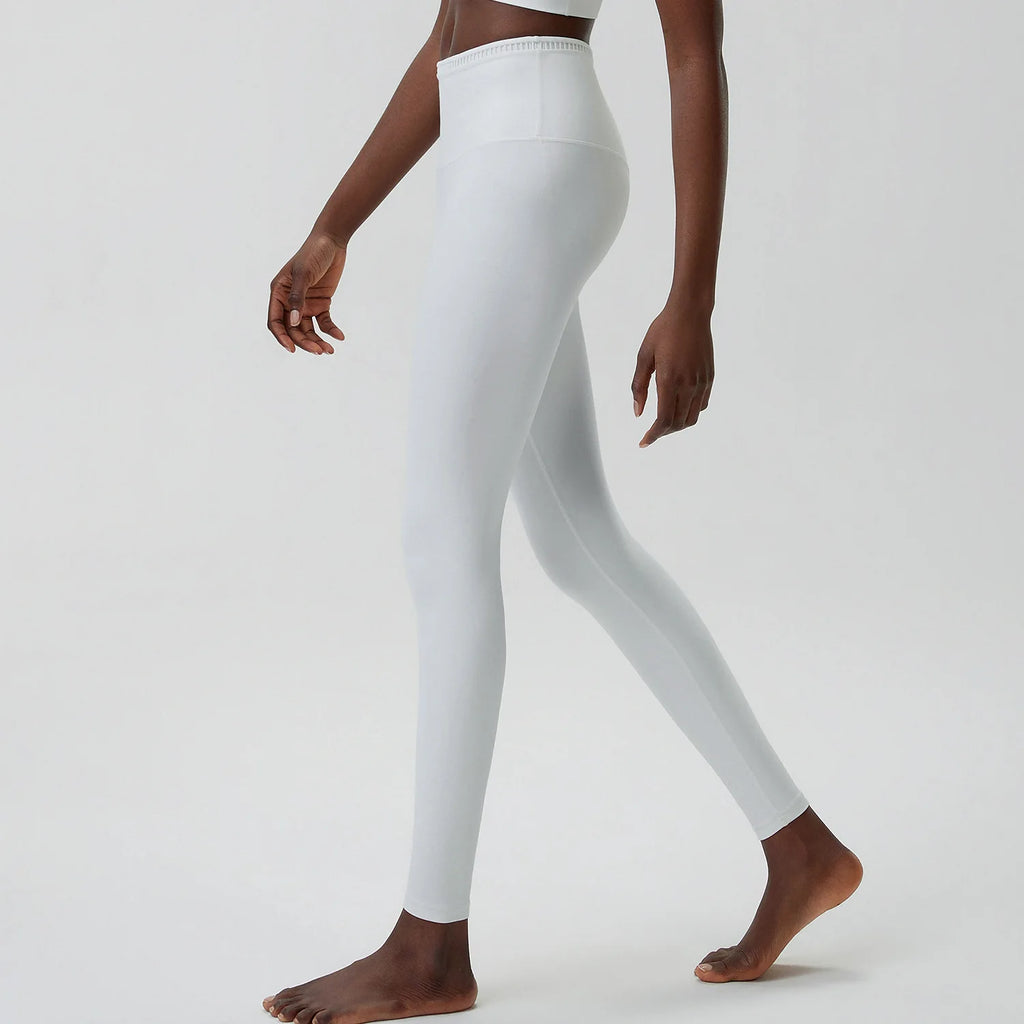 High Waist Sports Leggings Women Soft Stretchy Gym Yoga Pants Breathable Quick Dry Workout Tights Female Running Sportswear