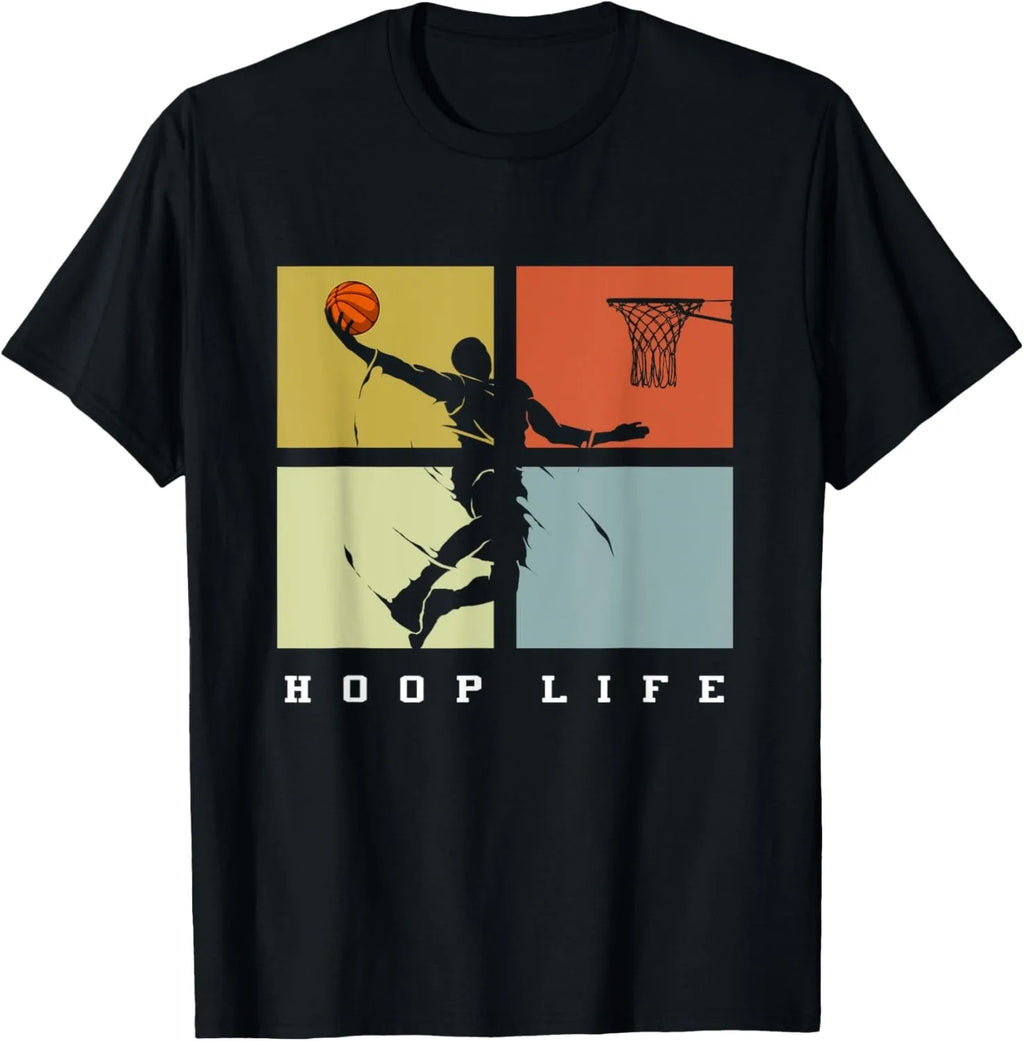 Basketball Apparel - Basketball T-Shirt Sports Clothing Tops  Graphic T Shirts  Vintage T Shirt Men Clothing Camisas Streetwear