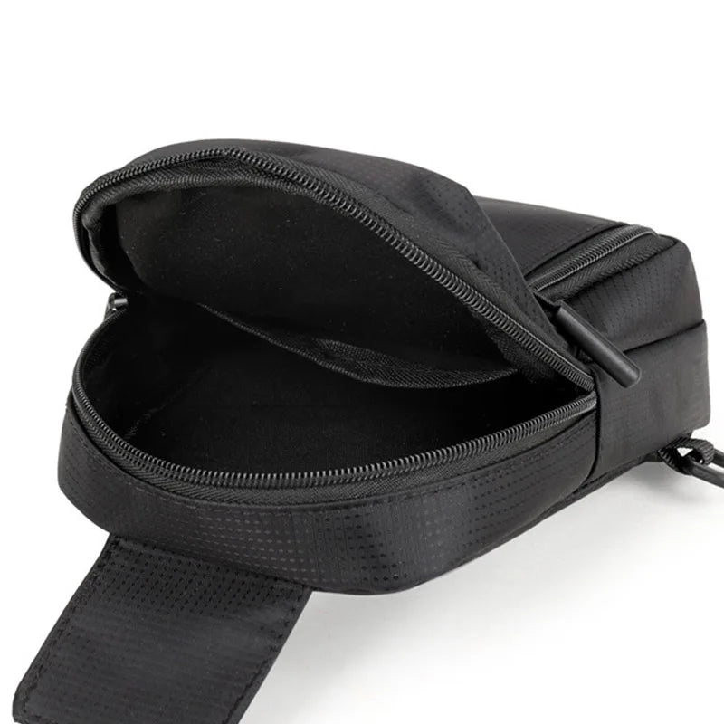 Men's Chest Bag Fashion Nylon Small Casual Men Mini Handbags Male Cross Body Shoulder Messenger Bags For Men Purses and Handbags