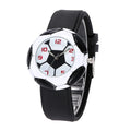 Children Football Cartoon Children Watch For Girls Rubber Kids Watches Boys Silicone Strap Analog WristWatch