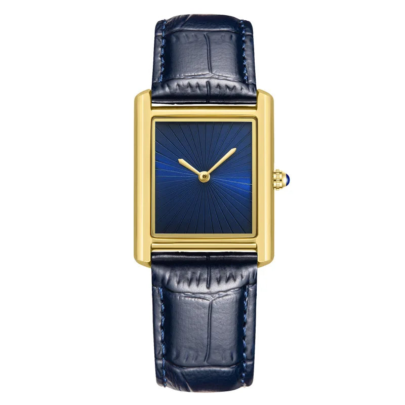 Reloj Top Brand Couple's Watches for Men and Women New Fashion Leather Strap Waterproof Quartz Wristwatch Gifts Drop Shipping