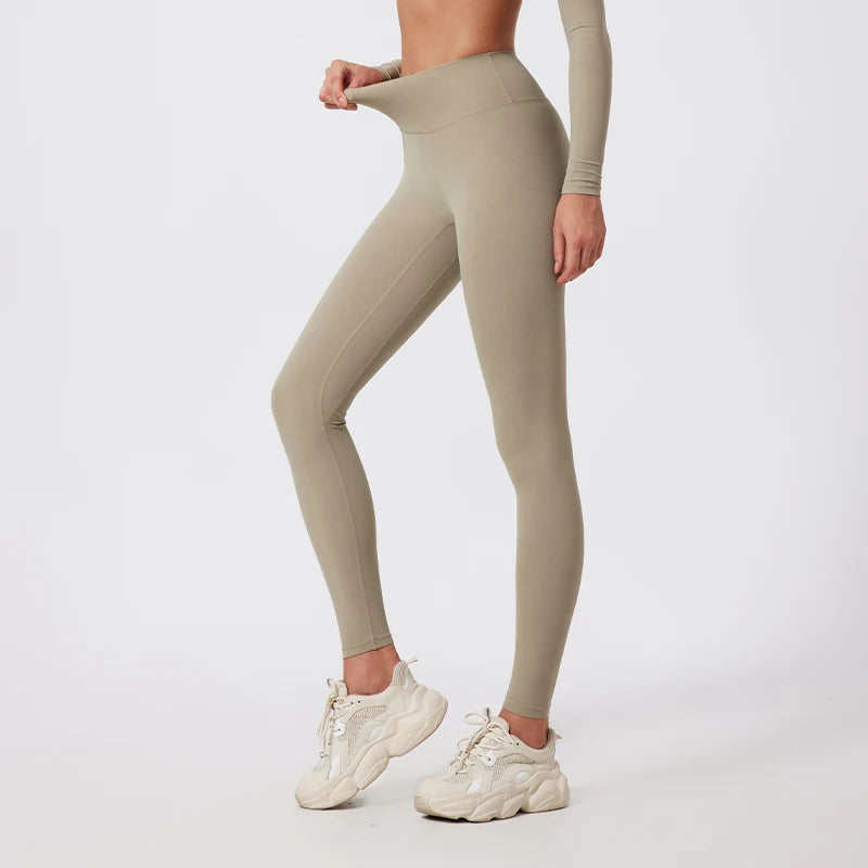 New Summer High Waist Sport Legging Women Breathable Tight Pants Outdoors Sportswear Woman Gym Sports Pants Yoga Women's Pants