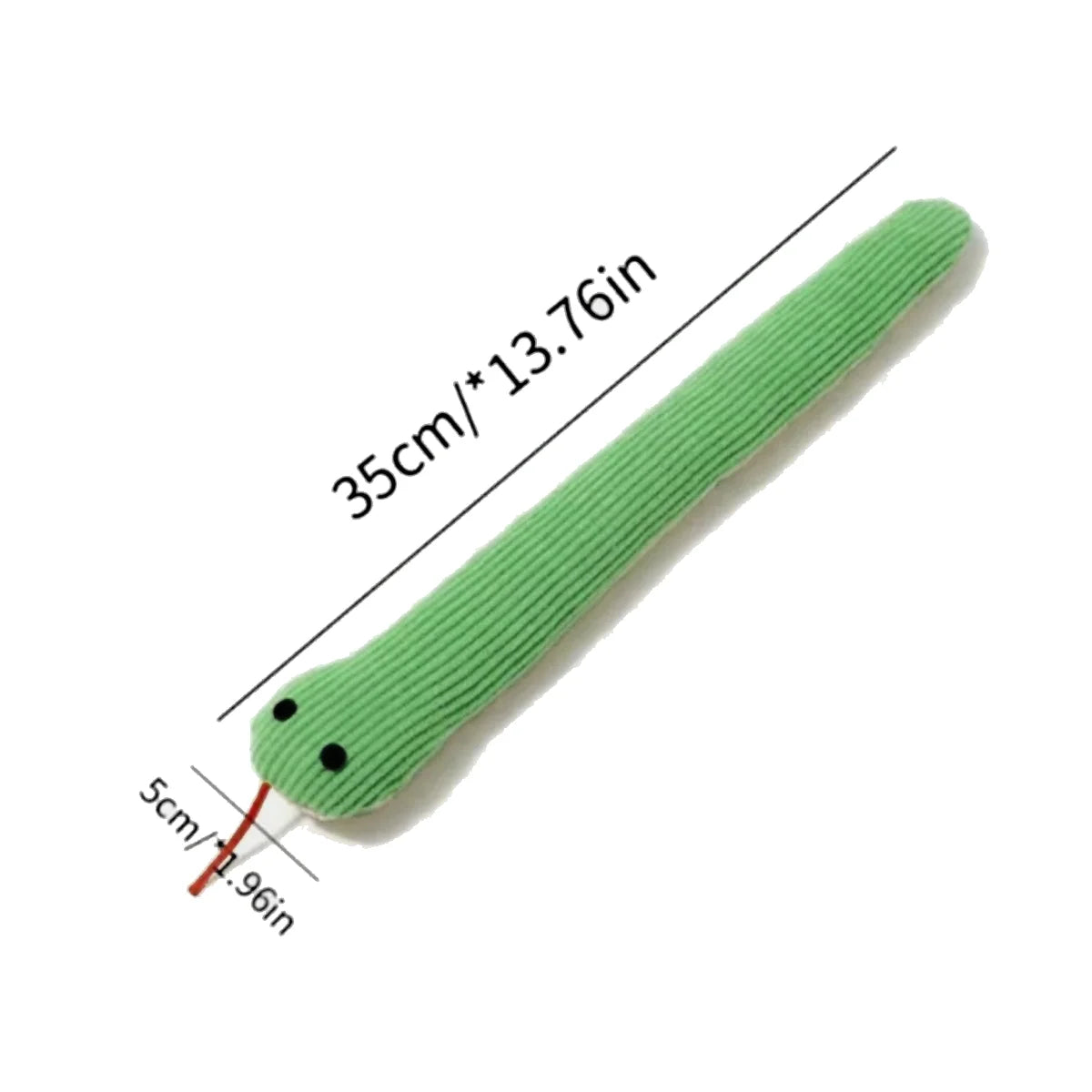 Pet Sound-Making Paper Toys Soft Plush For Teeth Grinding Interactive Chewing Simulation SnakeToyCats&DogsRelieve Stress Boredom
