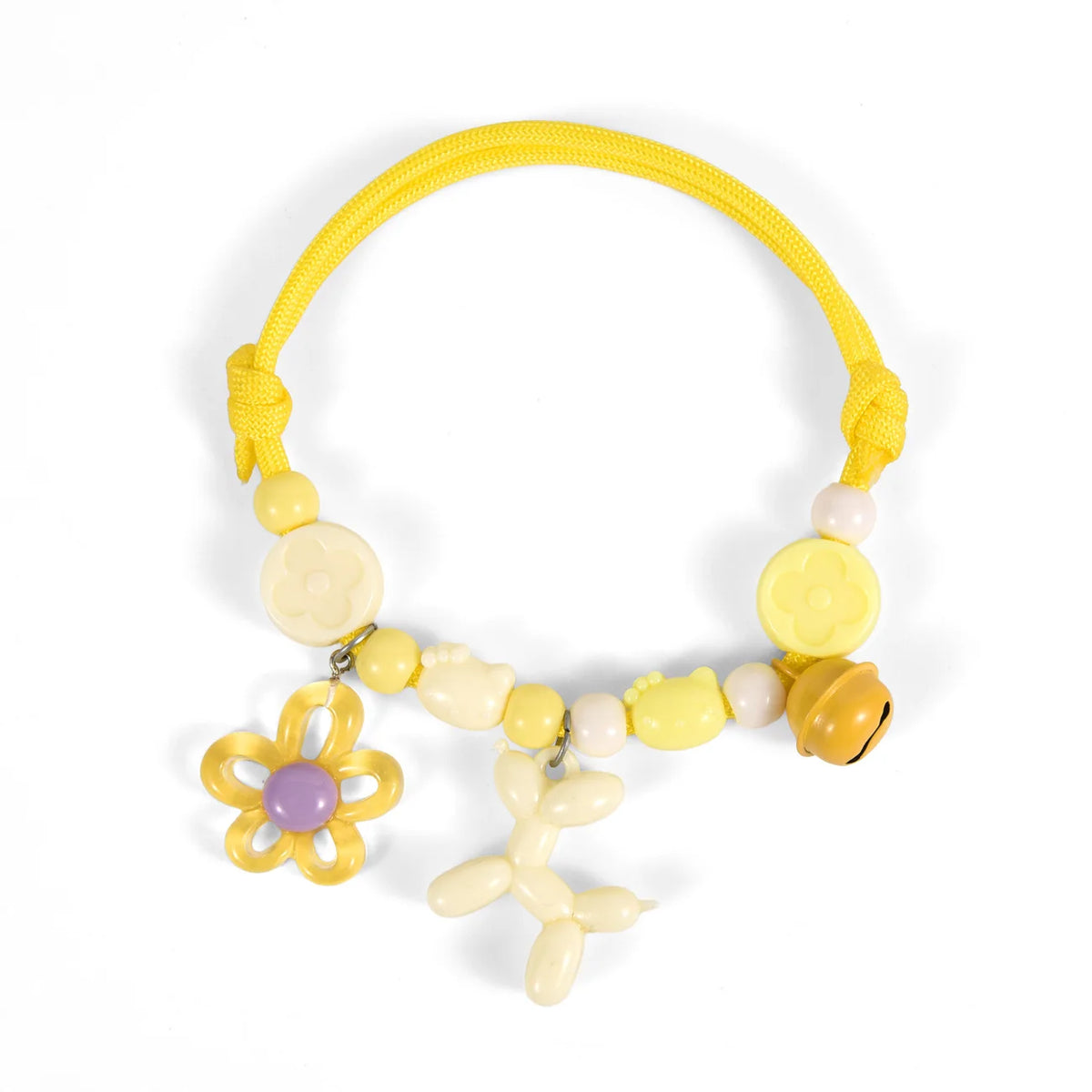 Pet Accessories Cute Balloon Dog Flower Collar Cat Dog Necklace Adjustable Fashion Pet Photo Props Decorative Pet Neckwear