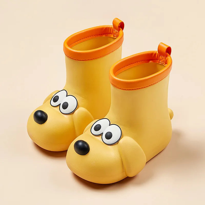 2026 New Kids Rain Boots Waterproof Mid Calf Rain Shoes For Boys Girls Toddler Non Slip Wear Resistant Lightweight Outdoor Boot