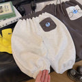 2026 New Kids Pants Spring Autumn Girls Trousers Baby Boys Cute Bear Print Children Casual Harem Pants