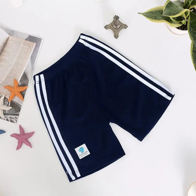 Kids Boys Sports Shorts 2-10Y Elastic Waist Summer Short Pants Casual Shorts 6 Colors Summer Running Short Pants for Boys