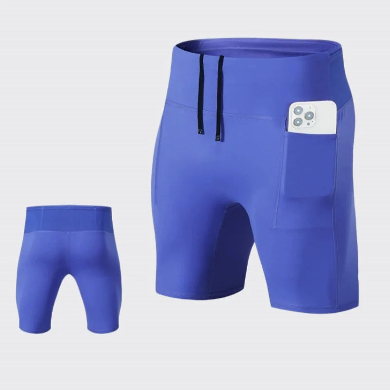 Men's Running Sport Shorts Men Summer Breathable Quick-drying Fitness Workout Short Pants Sportswear Casual Athletic Wear Shorts