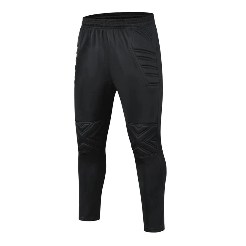 Kids Mens Children Soccer Training Pants Trousers Football Match Goalkeeper Pant Goal Keeper Goalie Knee Pad Sponge Protection